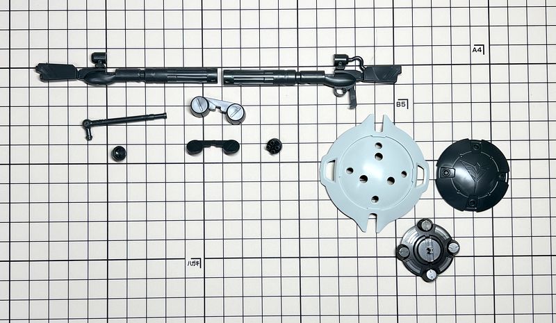 HGUCヤクト・ドーガクェス機組み立て武器・シールド14