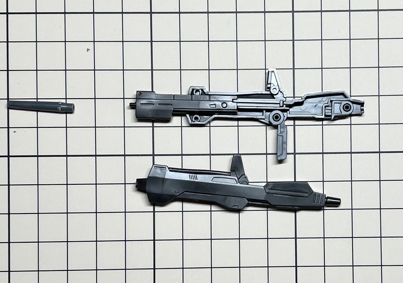 HGUCZガンダム組み立て武器02