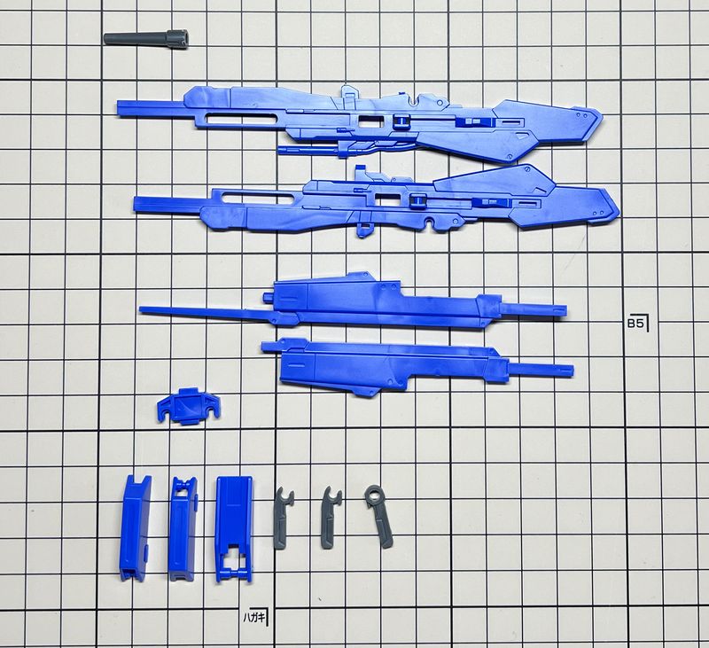 HGUCZガンダム組み立て武器05