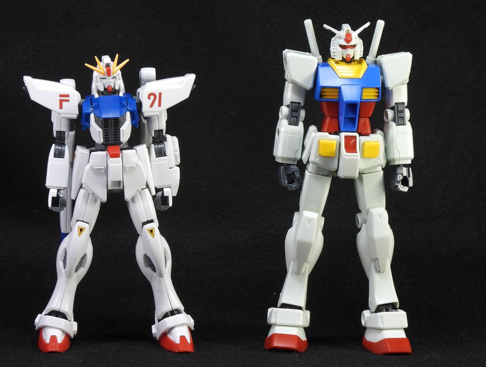 HGUCガンダムF91素組み完成18