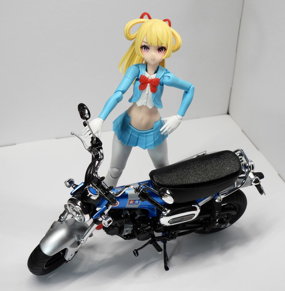 タミヤダックス125塗装完成13